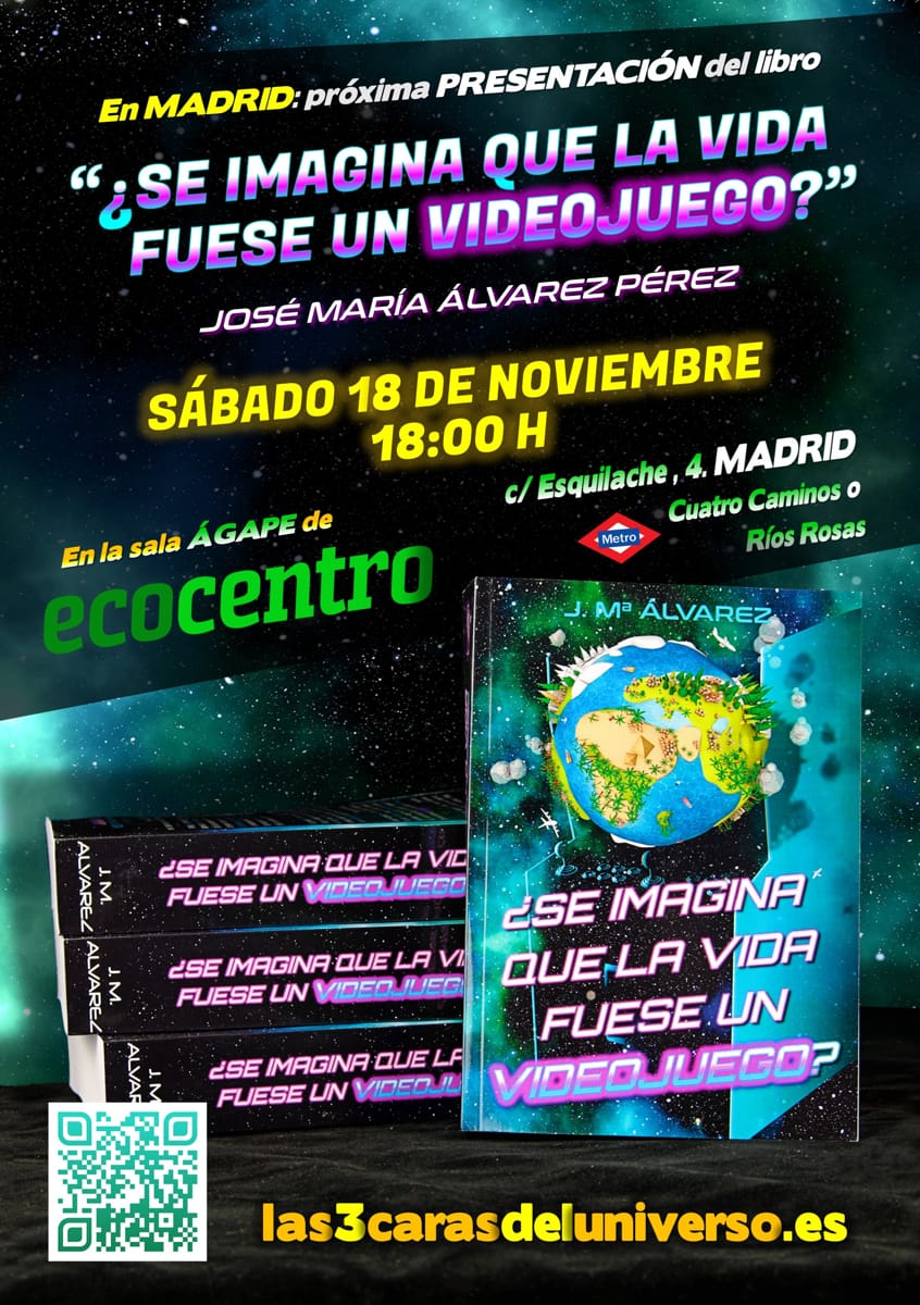 Presentación "¿Se Imagina que la Vida fuese un VIDEJUEGO?" en Espacio Inquietudes